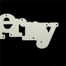 Greeting words Merry Metal Cutting Dies For DIY Scrapbooking Card Craft Decor ME
