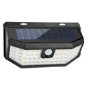 48LED Solar Motion Sensor Wall Light USB Rechargeable Waterproof Yard Lamp US