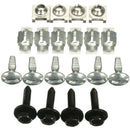 20 Pcs Engine Cover Fixing Fitting Clips Screws Kit for Citroen C5 Peugeot