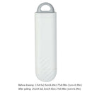 Pet Cat Cleaning Tool Portable Electrostatic Hair Removal Brush (White)