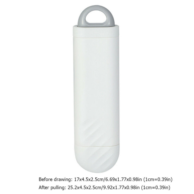 Pet Cat Cleaning Tool Portable Electrostatic Hair Removal Brush (White)