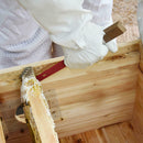 1 x Beekeeping Tool Red Curved Tail Bee Hive Hook Stainless Scraper New Hot