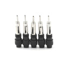 5pcs Auto Car Radio Stereo Din Male Aerial Antenna Repair Connector Plug Bare uW