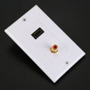 1X(Hdmi 1.4 Audio Socket Panel Female To Female Hdmi Hifi Sound Plug Outlet