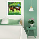 5D DIY Full Drill Diamond Painting Horse Cross Stitch Mosaic Kit Home Decor