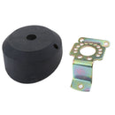 Marine 20 Degree Jet Boat Outboard Engine Steering Cable Bezel Helm Kit Black