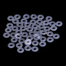 50Pcs/Set O Ring white grommets Flights Darts Arrow Tips Replace Accessories ME