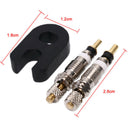 Detachable Presta To Schrader French Bike Valve Core Replacement Air Pump Va Gw