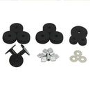 Drum Accessories Kit Cymbal Felts + Cymbal Sleeves + Wing Nuts + Washers