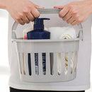 Plastic Storage Basket Portable Small Bath Basket Desktop Storage Box Kitch
