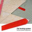 100pcs/set Level Wedges Tile Spacers for Flooring Wall Tile Leveling System A