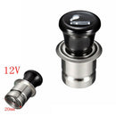 1x 12V Car Power Plug Socket Output 20mm Automatic Cigarette  Lighter Hot