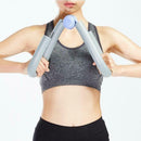Leg Arm Chest Exerciser Workout Fitness Equipment for Thigh Master (Grey) A