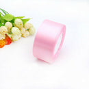 2Rolls 22m Single Face Satin Ribbon Bow Making Gift Wrap Crafts Trimming GUV