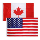 5x3 Feet Cnada American USA National Banners for Party Decorations Supplies