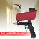 Portable Pneumatic Rust Blasting Handheld Sanding Gravity Sandblasting Gun A