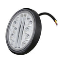 Led Light Bar,Waterproof 4 inch 102W 6000K Round Floodlight And Spotlight P