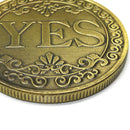 Yes / No Bronze Decision Commemorative Coin Gift Collection