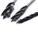 3* Woodworking Extension Drill Bits Carbon Steel 10mm 16mm 25mm Twist Drill YCB