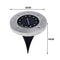 12 Led Solar Power Buried Light Ground Lamp Outdoor Path Way Garden Decorat