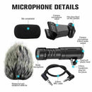 New Mic-06 Cardioid Shotgun Microphone MIC For DSLR Camcorder Smartphone Ca Favo