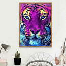 5D DIY Full Drill Diamond Painting Cross Stitch Embroidery Kit (Tiger05)