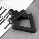 Aluminum Front Rear Universal Car Auto Triangle Ring Trailer Tow Hook Kit A
