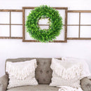 2PCS 17 inch Artificial Wreath Greenery Home Decoration Garland Ornament