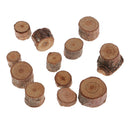 100 Pieces Wooden Round Log Slices Disc for Wedding Centerpieces Decor