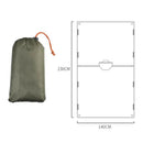 Durable Raincoat Reusable Rain Coat Camping Poncho Canopy Waterproof Shelter