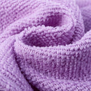 1 PC Magic minifiber Hair Drying Towel Hat Cap Bath Head Wrap - Purple E8Z9