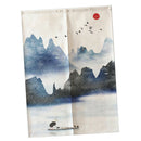 Door Noren Curtains Kitchen Short Cotton Linen Tapestry 85x90cm Style 1