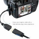 Mini HDMI to HDMI cable, Cable Creation 0.5ft Mini-HDMI Male to HDMI Female