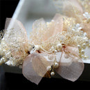 silk yarn flower bride headdress bride wedding hair accessories hair ornament OZ