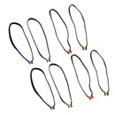 12pcs/pack Fly Fishing Tippet Spool Tenders with Elasticity Tippet Rings