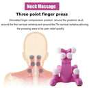 Cervical Pillow Neck And Head Pain Relief Massage Traction Device Support Relax
