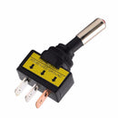 10X 20A 12V Car Auto Red LED Light Toggle Rocker Switch 3Pin SPST ON/OFF  UXC