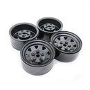 4PCS RC Crawler 1:10 Alloy Wheel Rim 1.9 Inch BEADLOCK for 1/10 Traxxas TRX