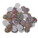 50pcs Cute Owl Wooden Buttons Fit Sewing Scrapbooking Decoration Crafts 25mm