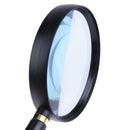 5X Handheld Magnifying Glass 10X High Optical Real Glass Magnifier Lens