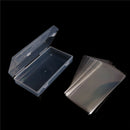 100Pcs Paper Money Album Currency Banknote Case Storage Collection WithBoxGiftM&