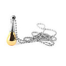 Stainless steel Cremation Jewelry Keepsake Urn Charm Pendant Necklace Chain