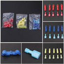 30pcs/15set Electrical Cable Connectors Quick Splice Lock Wire Terminals