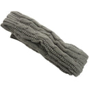 Fashion Lady Arm Warmers Pattern Knitting Wool Fingerless Gloves - Light graS6M7