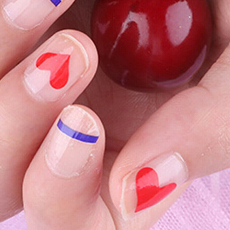 DIY Full Nail Stickers Nail Art Waterproof Beauty Nail Decals (qf426)