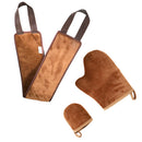 3PCS Double Sided Self Tanning Mitt Applicator Kit Face Tan Mitt Glove Tools