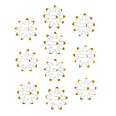 100pcs 50V 104pf 4mm Multiple Layers Of Monolithic Ceramic Assorted Capacitors