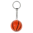 Golf Ball Key Chain Golf Gift Key Ring Bag Pendant Accessory Basketball