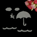 Umbrella Metal Cutting Dies Stencils For DIY Scrapbooking Photo Album Paper3C