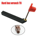 3Pcs 1/2 inch CNC Lathe Carbide Turning Tools Indexable Holder Set SDNCN121 G2Z7